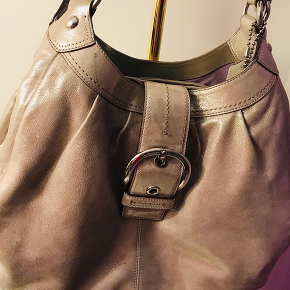 Coach gold metallic soho multi compartment bag - Picture 2 of 7